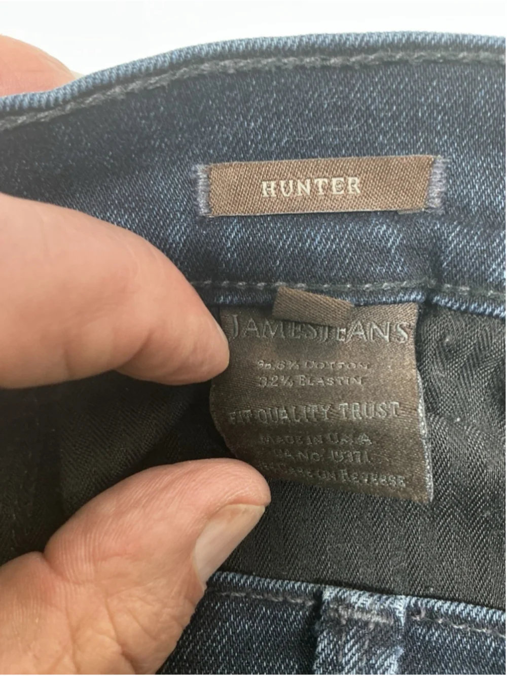 Womans Excellent James Jeans Hunter Blue Jeans Waist 26 Inch